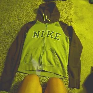 Purple and Gray Nike Hoodie XS